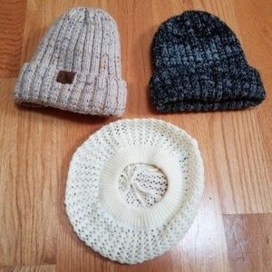 Winter Hat Beanies Bundle